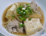我が家♪定番！美味しい～肉豆腐♥♡作り方5写真