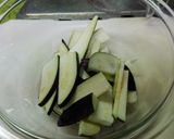 鶏むね肉と茄子のめんつゆ和え作り方5写真