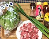 スタミナ満点！レモゴマ豚サラダ菜サラダ作り方1写真