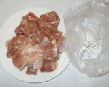 鶏もも肉とじゃがいもと人参の辛子うま煮作り方2写真