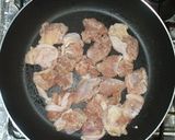 鶏もも肉とじゃがいもと人参の辛子うま煮作り方4写真
