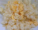 超簡単ランチ★ベーコンチーズエッグごはん作り方2写真