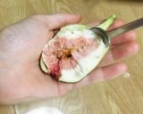スプーンで簡単いちじくのむき方（食べ方）作り方3写真
