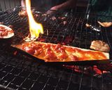 BBQ☆超簡単なすピザ！作り方2写真