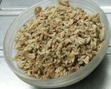 炒め料理の挽き肉はヘルシーに下処理♪作り方4写真
