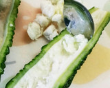 さっぱり☆ゴーヤとトマトの中華風おひたし作り方1写真