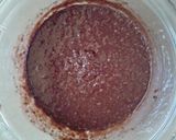 レンジで簡単！濃厚豆腐チョコバナナケーキ作り方3写真