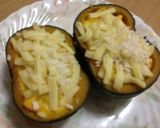 ひとりでも完食！まるごとかぼちゃグラタン作り方16写真