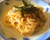 簡単パスタ☆やさしい感じの豆乳明太子作り方4写真