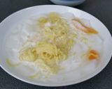 【簡単！】杏仁ラーメンヨーグルト添え作り方3写真