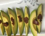 人気おつまみ☆アボカドの梅海苔巻き作り方4写真