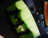 スイカの皮のとろとろ煮(圧力鍋使用)作り方2写真