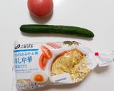 トマトときゅうりだけ！シンプル冷やし中華作り方1写真