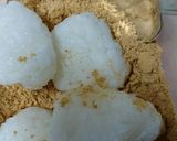 ご飯と米粉で簡単、きな粉のおはぎ作り方5写真