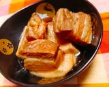 お肉屋の彼つまみ☆舌で潰せるほろほろ角煮作り方6写真
