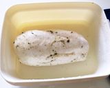 レンチンで簡単♪ジューシー鶏ハム作り方4写真