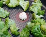 簡単！ブロッコリーのめんたいマヨ炒め作り方1写真