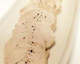 レンチンで簡単♪ジューシー鶏ハム作り方5写真