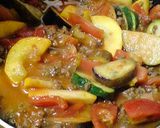 夏野菜たっぷり♪牛とトマトのオーブン焼き作り方3写真
