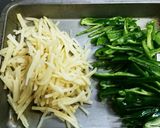 簡単！時短！子どもよろこぶ♡青椒肉絲作り方1写真