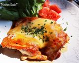 焼肉のたれで簡単絶品！チーズチキンソテー作り方8写真