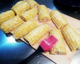 揚げ焼きスパイシーマヨチーズとうもろこし作り方6写真