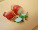 【５分デザート】イチゴチーズロールケーキ作り方2写真