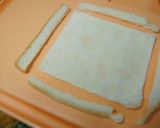 【５分デザート】イチゴチーズロールケーキ作り方3写真