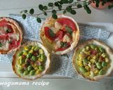 餃子の皮で作る♥パリパリのピザ♥作り方5写真