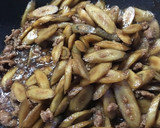 ごぼうとひき肉の甘辛炒め作り方3写真