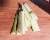 ひんやり簡単 茄子の胡麻和え作り方1写真