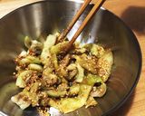 ひんやり簡単 茄子の胡麻和え作り方3写真