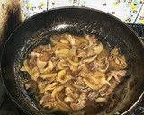 簡単！『すき焼き風』丼ぶり作り方5写真
