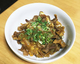 簡単！『すき焼き風』丼ぶり作り方7写真