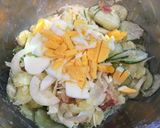 コツは乾煎りするだけ香ばしいポテトサラダ作り方9写真
