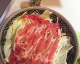レンジで簡単！豚キャベもやし重ね！作り方1写真
