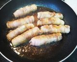 チーズちくわの豚巻き作り方5写真