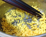 鶏そぼろとみょうがと大葉のまぜご飯作り方2写真