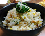 鶏そぼろとみょうがと大葉のまぜご飯作り方7写真