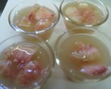 可愛い♡美味しいピンクの桃ゼリー作り方8写真