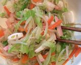 野菜たっぷり♪ちゃんぽん風冷やし麺作り方9写真