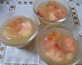 可愛い♡美味しいピンクの桃ゼリー作り方9写真
