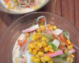 野菜たっぷり♪ちゃんぽん風冷やし麺作り方12写真