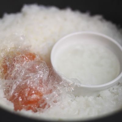 【10倍がゆです★】 これだけ！炊飯器で離乳食のつぶしがゆ・10倍がゆ・5倍がゆ