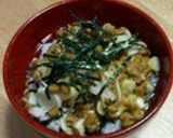 日本茶にこだわる納豆茶漬け　柚子胡椒風味作り方8写真