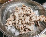 絶品！パクチーと豚しゃぶおろしポン酢和え作り方5写真