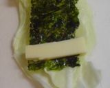 キャベツのノリチーズ巻き♪作り方1写真