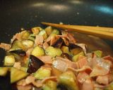 ポポラ風♪なすベーコンしょうゆ味パスタ♪作り方11写真