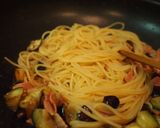 ポポラ風♪なすベーコンしょうゆ味パスタ♪作り方12写真