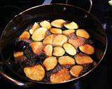 簡単に✨鶏胸肉と揚ナスの&ししとうサラダ作り方4写真